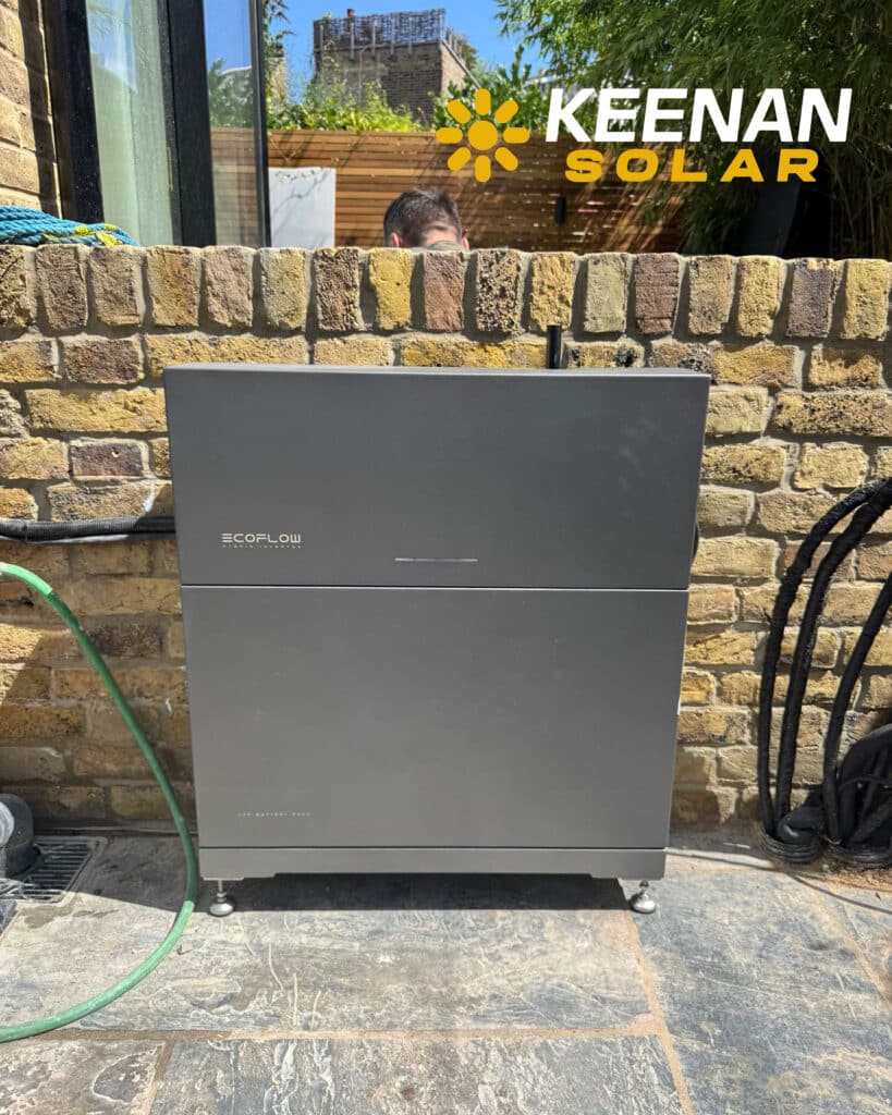 North London solar panel installation by Keenan Solar with 0% VAT in 2025
