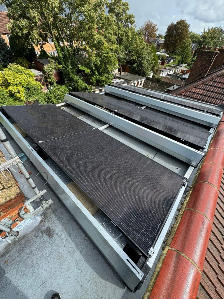North London home with solar panels installed by Keenan Solar increasing property value