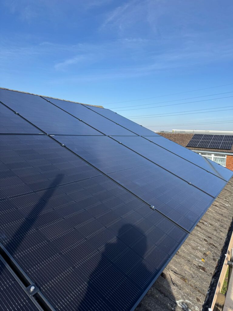 Solar panels installed in North London with finance options from £99 per month