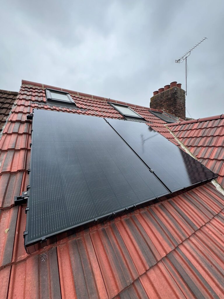 North London home with solar panels installed by Keenan Solar under permitted development with no planning permission required