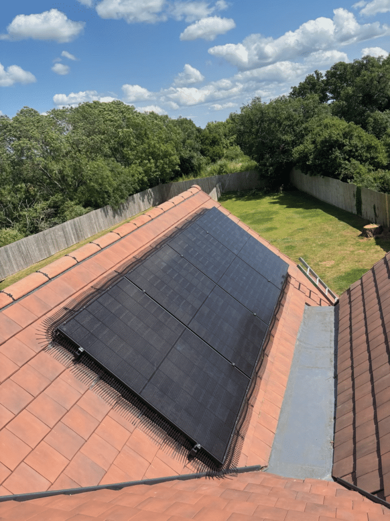 Adding extra solar panels to an existing system in North London with Keenan Solar